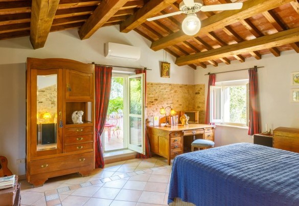Double bedroom with terrace on the first floor – Villa Agave