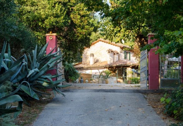 Entrance gate - Villa Agave