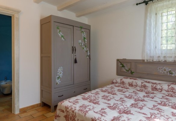 Double bedroom with divisible beds on the ground floor - Villa Agave