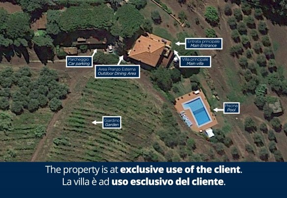 Villa ai Venti - Property Layout