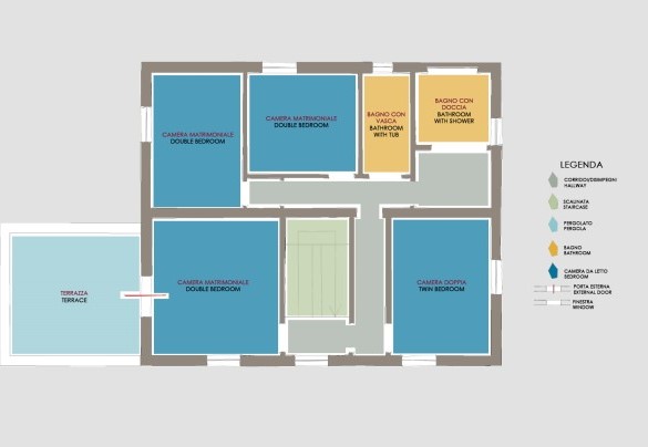 Villa ai Venti - First Floor