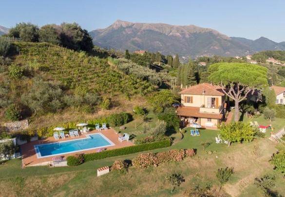 Panoramica sulla proprietà – Villa Ai Venti