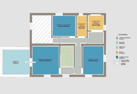 Villa ai Venti - First Floor