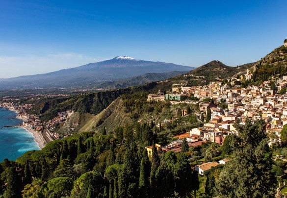 La fantastica vista dell'Etna  - Villa Alba