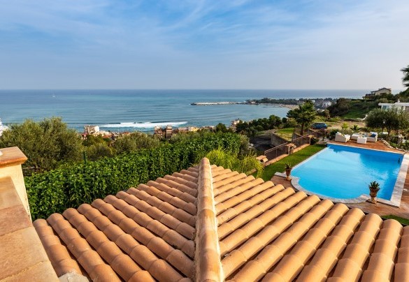 Il panorama mozzafiato dalla cima della villa - Villa Alba