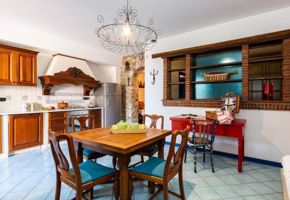 La cucina al piano terra - Villa Alba