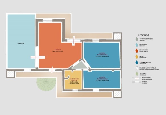 Villa Alessia - First Floor