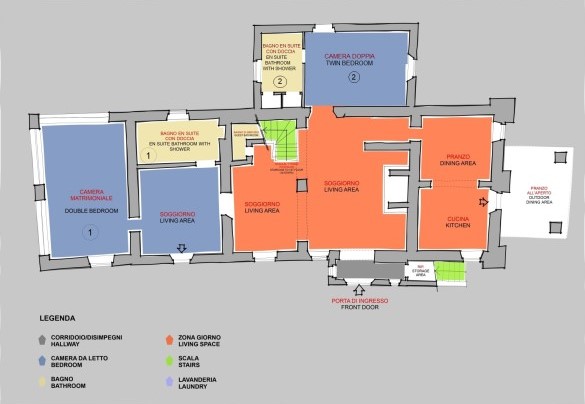 Villa Allodola - Ground Floor