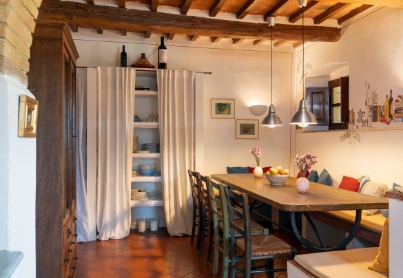 The dining area – Villa Allodola