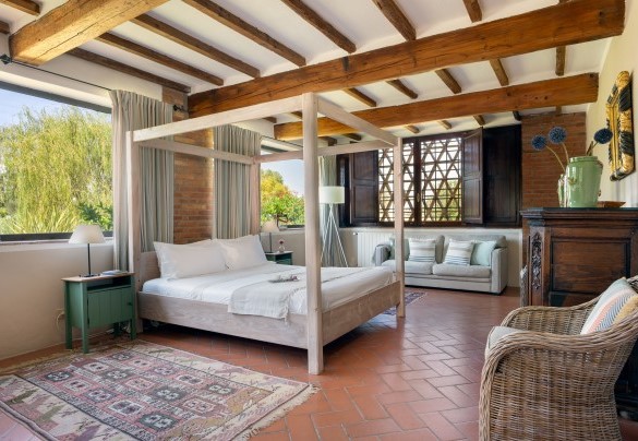 The double bedroom no. 1 on the ground floor – Villa Allodola
