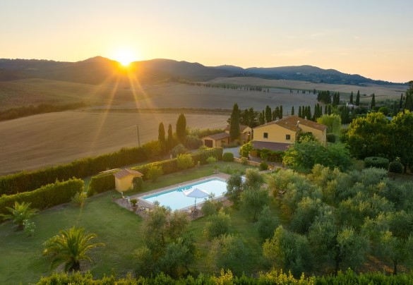 Villa Allodola, thanks to its location, is a retreat from the hustle and bustle of modern life, offering guests a sense of peace and a deep connection with nature – Villa Allodola