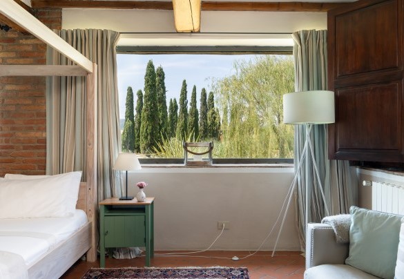 The double bedroom no. 1 on the ground floor – Villa Allodola