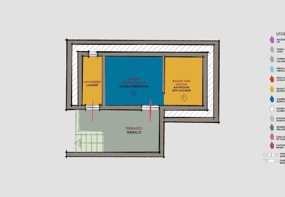 Lower Floor - Villa Althaea
