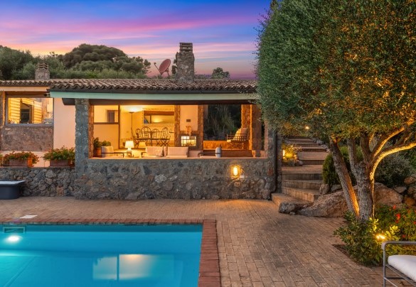 Relaxing evening light atmospheres - Villa Althaea