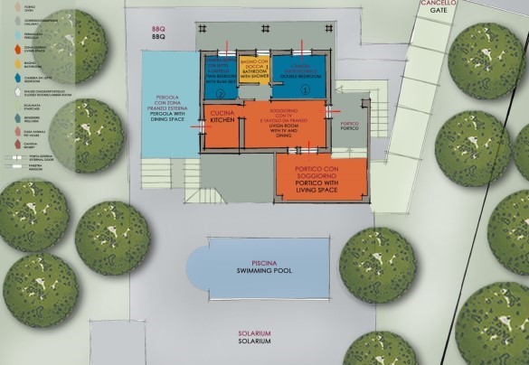 Goound Floor - Villa Althaea