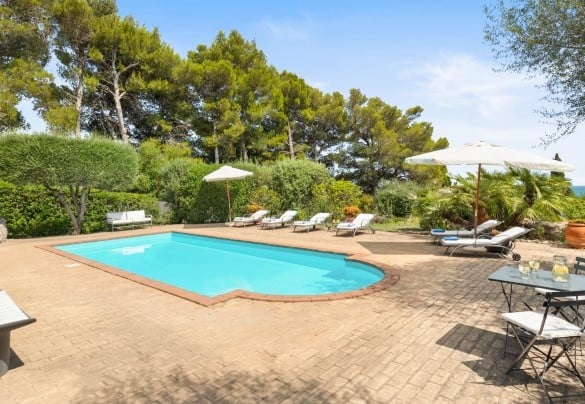 The pool measures 10 x 4 m - Villa Althaea