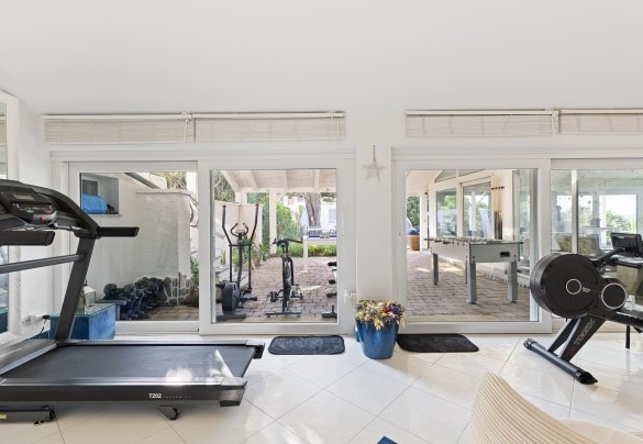 Gym area – Villa Ambra