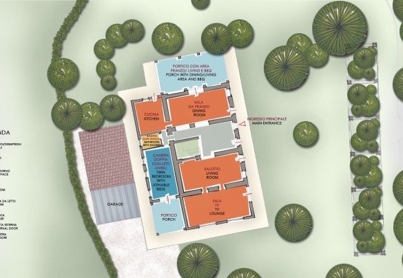 Villa Ambrah - Property Plan