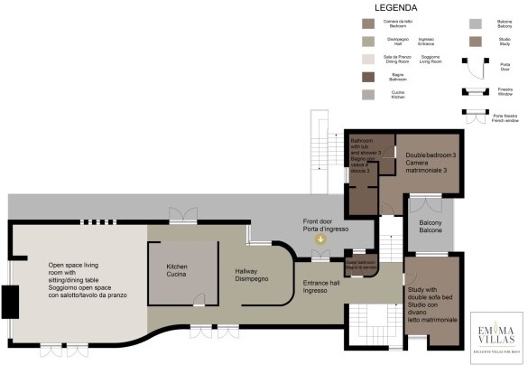 Piano Terra - Villa Amyra