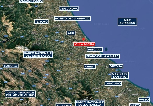 Mappa - Villa Amyra
