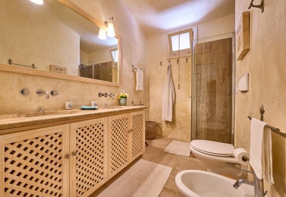 Bagno con doccia n.3 - Villa Ananda
