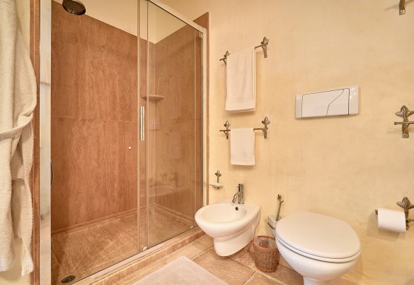 Bagno con doccia n.1 - Villa Ananda