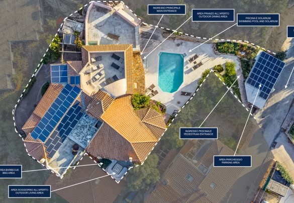 Property Plan - Villa Anga