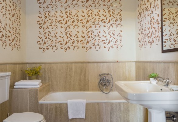 Bagno en suite con vasca n.7- Villa Angelini