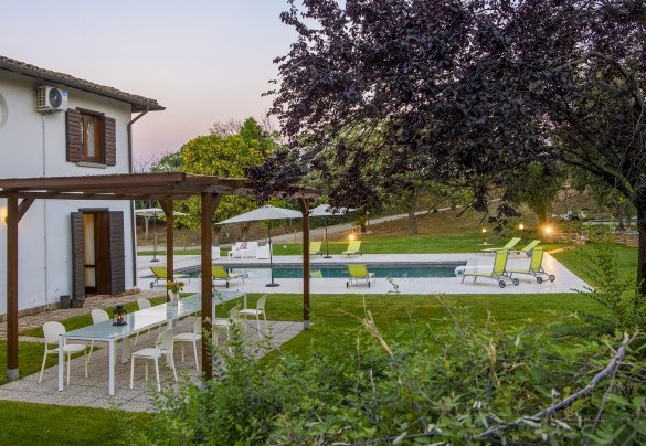 The garden just around the house, not fenced, extends for about 2000 square meters – Villa Ardente