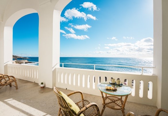 Veranda with sea view - Villa Aristula