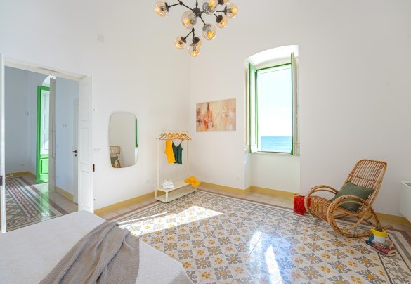 Double bedroom no. 5 with splendid sea view - Villa Aristula