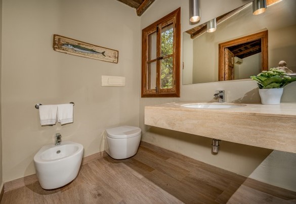 Bagno en suite con doccia n.3 – Villa Ashram