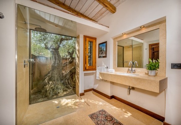 Bagno en suite con doccia n.1 – Villa Ashram