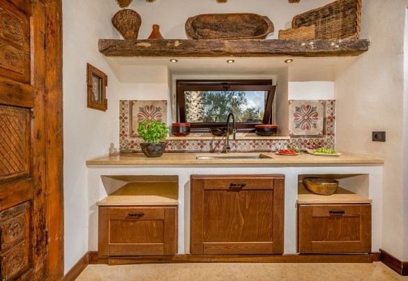 Cucina attrezzata – Villa Ashram
