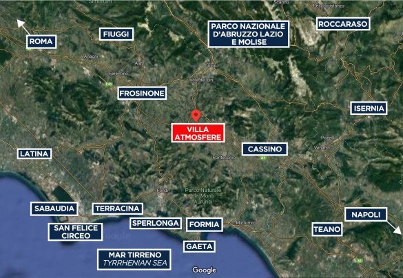 Villa Atmosfere - Map