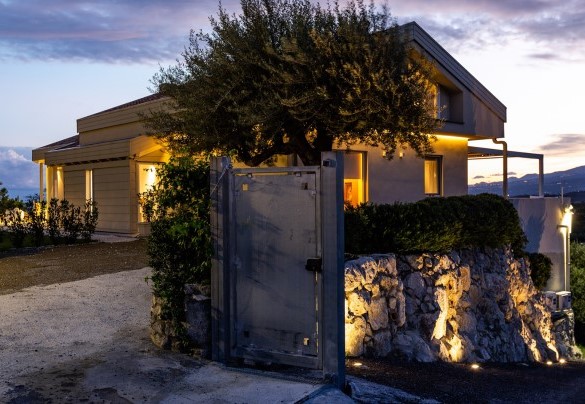 L'ingresso della villa - Villa Aura
