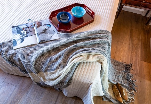 La camera da letto matrimoniale con bagno en-suite - Villa Aura