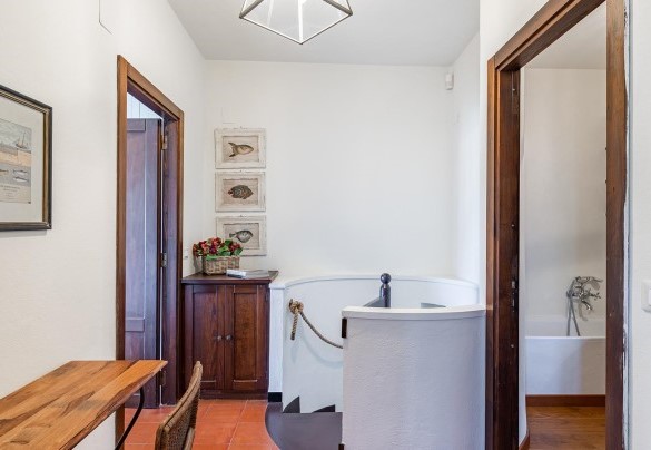 Cottage: il disimpegno al primo piano - Villa Baia Blu
