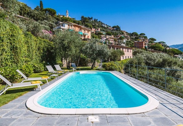 La piscina e il parco hanno ha un’ottima privacy - Villa Baia Blu