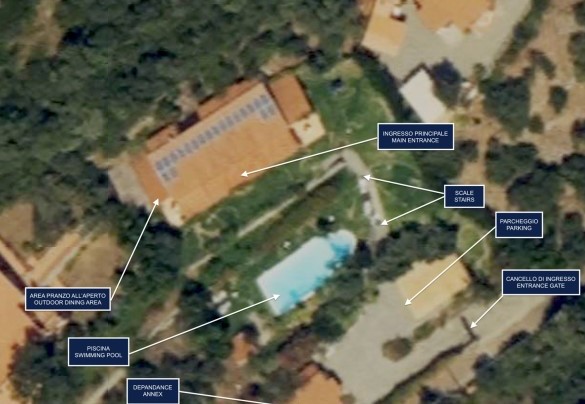 Villa Bambù - Property Plan