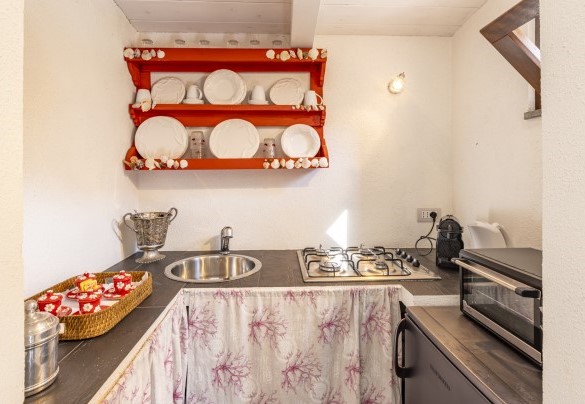 Kitchenette in the annex – Villa Bambù