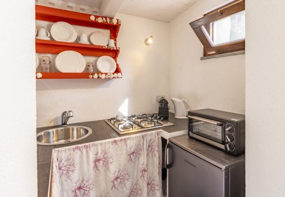 Kitchenette in the annex - Villa Bambù