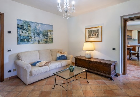 Zona relax al primo piano della villa – Villa Banci