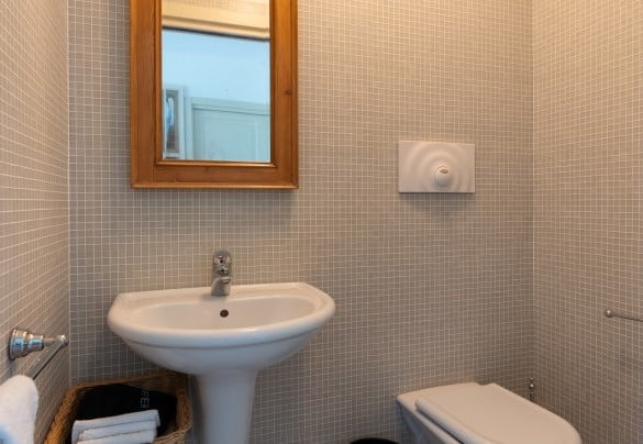 Bagno di servizio al piano terra - Villa Barchessa Panigai
