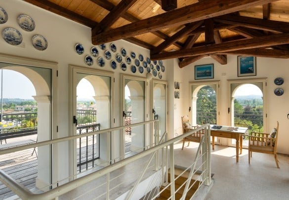 La Torre di Villa Barchessa Panigai dotata di un piccolo studio ed una terrazza - Villa Barchessa Panigai