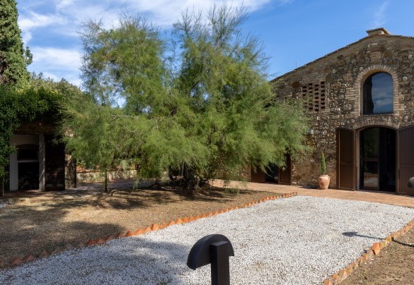 Entrata principale della proprietà nei pressi di San Gimignano – Villa Bel Panorama 