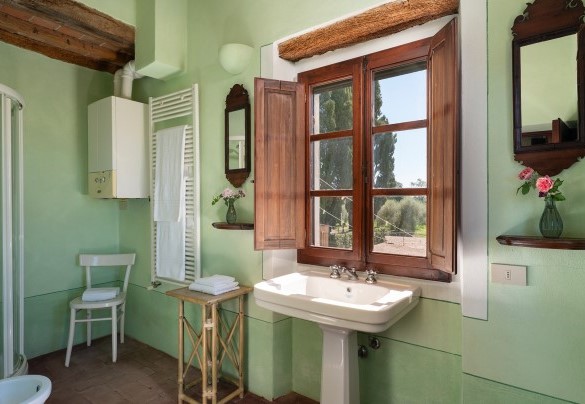Bagno con doccia n.4 al primo piano - Villa Bellavista