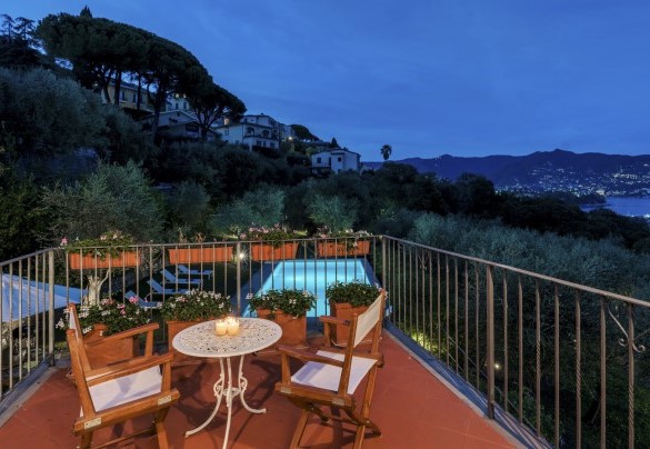 Atmosfera romantica sulla terrazza della dependance - Villa Bellavista