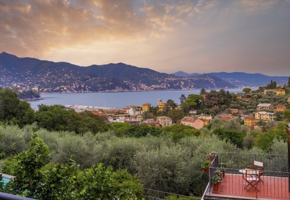La splendida vista sul rinomato porticciolo di Santa Margherita - Villa Bellavista