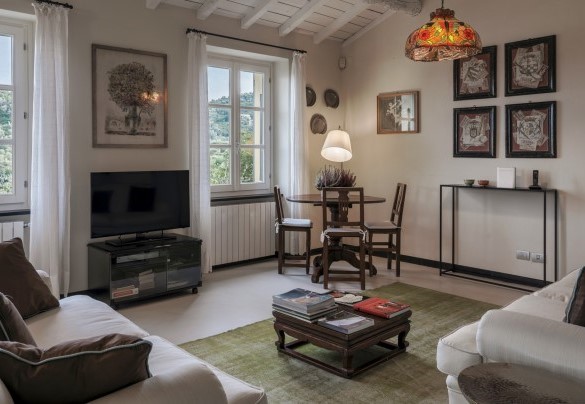 L’accogliente salotto al primo piano - Villa Bellavista